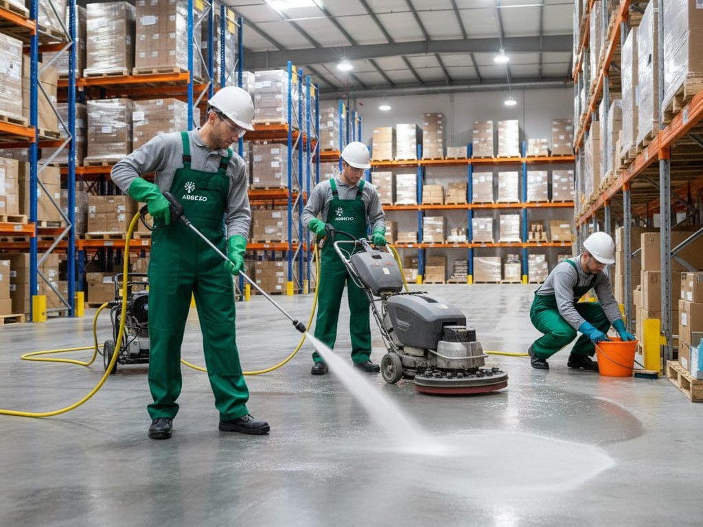 Magazijnreiniging